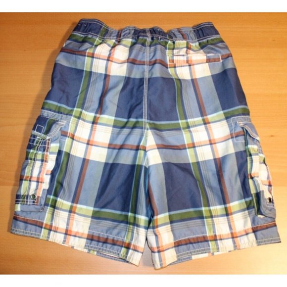Mens Hollister California Drawstring Surf  Swim Board Shorts Trunks Small Plaid - Picture 7 of 7